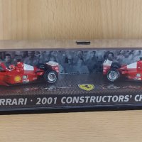 Formula 1 Ferrari Колекция - Ferrari 2001 Constructors Champions 1/43, снимка 4 - Колекции - 36658100