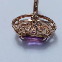 Златен руски пръстен с александрит, снимка 7 - Пръстени - 40201412