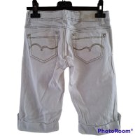 Дамски панталон "Pavess jeans" 25, снимка 4 - Къси панталони и бермуди - 40578042