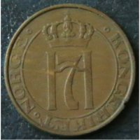 5 йоре 1937, Норвегия, снимка 2 - Нумизматика и бонистика - 28398985
