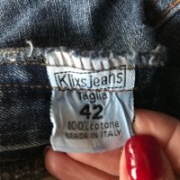 Бутикови дънкови панталони KLIXS JEANS , снимка 4 - Къси панталони и бермуди - 38495837