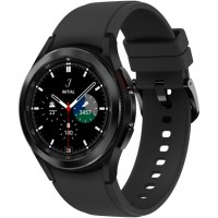 НОВ Часовник Smartwatch Samsung Galaxy Watch 4, 42mm, LTE, Classic, Black - 24  месеца гаранция, снимка 2 - Смарт часовници - 42979043