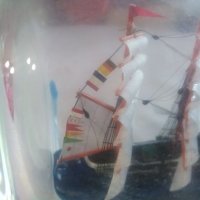 Кораб в бутилка PREUSSEN с 5 мачти, снимка 11 - Антикварни и старинни предмети - 27532334
