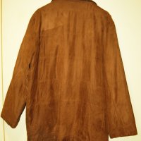 Мъжко велурено палто, снимка 2 - Палта - 27375573