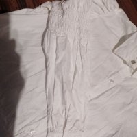 Бяла риза H&M, снимка 3 - Ризи - 37997547