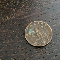 Монета - Италия - 5 чентесими | 1940г., снимка 1 - Нумизматика и бонистика - 27440466