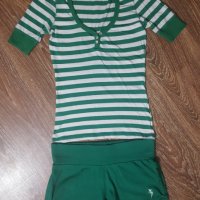 Зелена тениска+къс панталон TERRANOVA M/Л-8лв. НАМАЛЕНИЕ, снимка 1 - Спортни екипи - 40843829