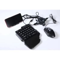Геймърска мишка и клавиатура за телефон, смартфон, таблет, комплект VIDGES адаптер за PUBG COD mobil, снимка 7 - Клавиатури и мишки - 43713972
