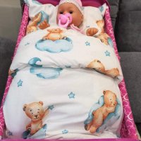 Комплекти за легло за кукли, снимка 5 - Кукли - 43776149