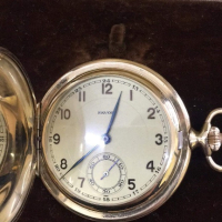 Стар  златен джобен часовник Favor от Германия, снимка 5 - Антикварни и старинни предмети - 44866363