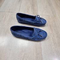 36 и 37н. Нови сини дамски мокасини, снимка 6 - Дамски ежедневни обувки - 36725805