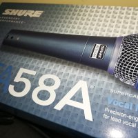 shure beta58a-микрофон с кабел 0101231032, снимка 3 - Микрофони - 39153288
