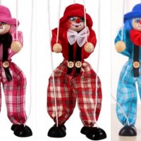 Нови дървени кукли марионетки , снимка 2 - Кукли - 35418048