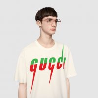 Мъжка тениска G*CC* GG The Blade print White XL, снимка 10 - Тениски - 26372839