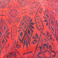 Продавам червен килим / покривало за легло Ново, снимка 2 - Килими - 43125922