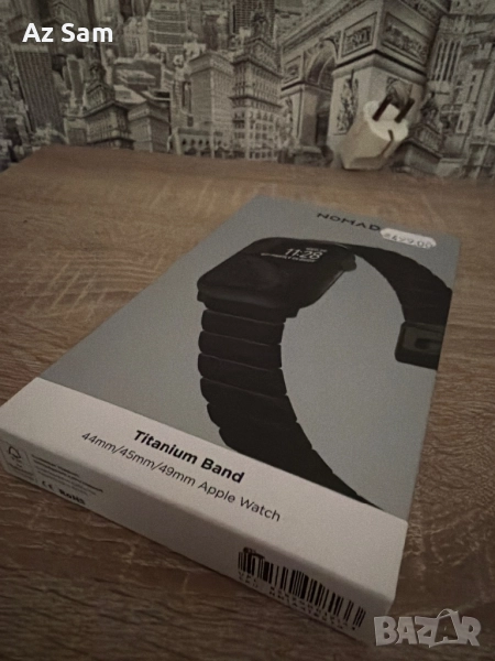 Nomad titanium apple watch band, снимка 1