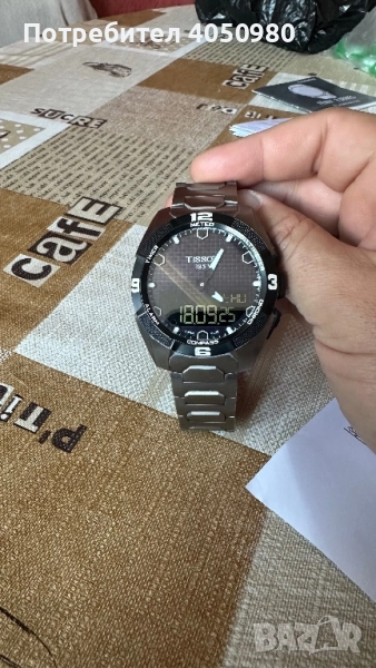 Tissot tach solar sapphire, снимка 1