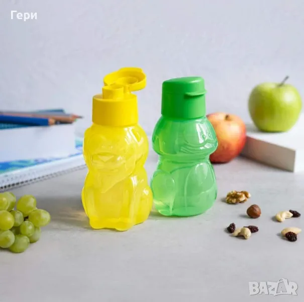 Tupperware детска бутилка зайче или лъвче, снимка 1