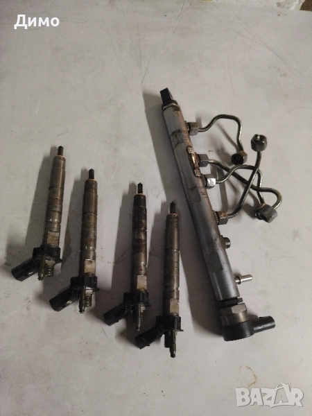 дюзи горивна рейка N47d20a Бмв е90 е91 320д bmw e90 e91 320d , снимка 1