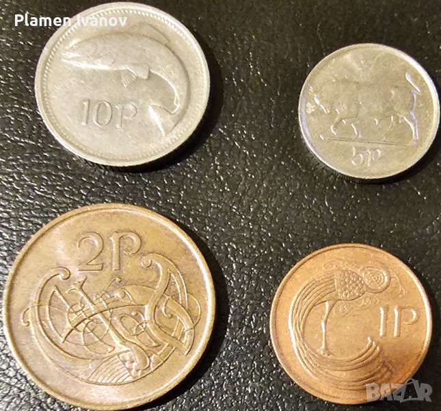 Лот стари монети от Ирландия в добро състояние, снимка 1