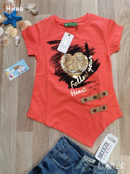 Тениска Chichlid за момиче, снимка 1