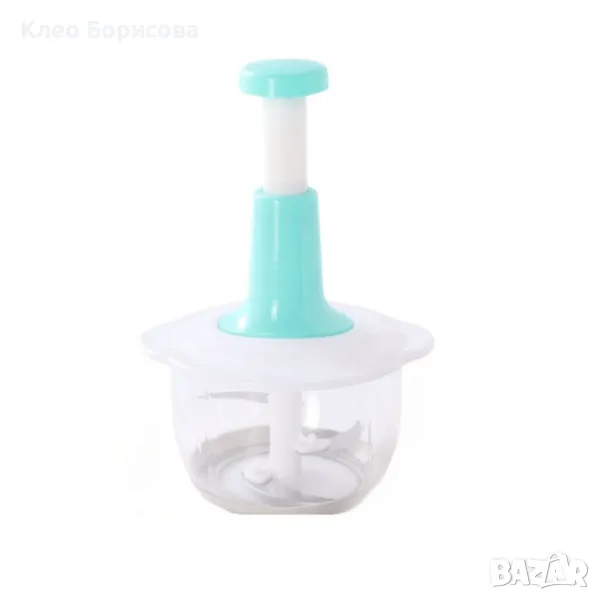 Механичен кухненски чопър - Лесно и бързо рязане без усилие, снимка 1