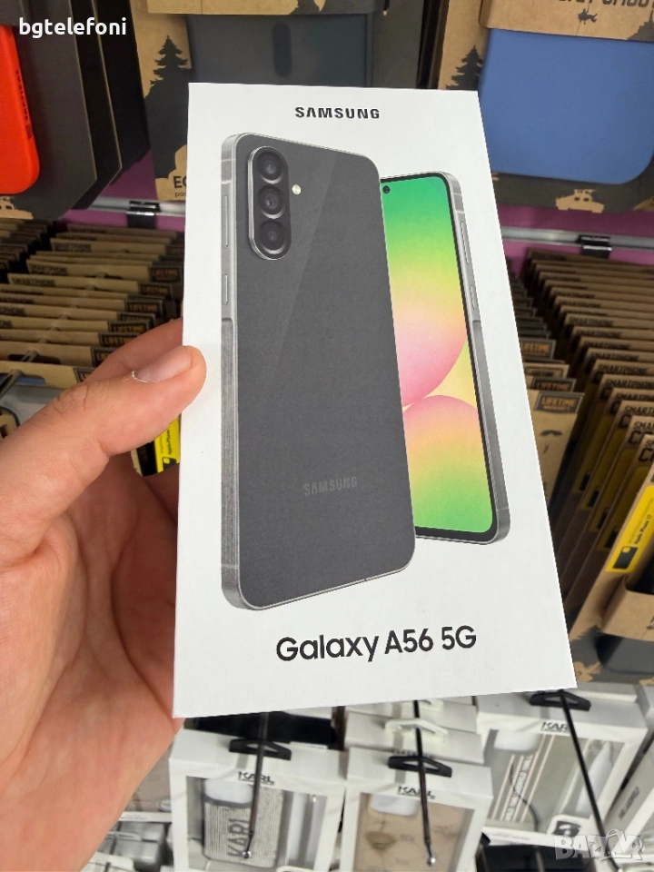 Samsung A56 8/256 нов , 2 години гаранция, снимка 1
