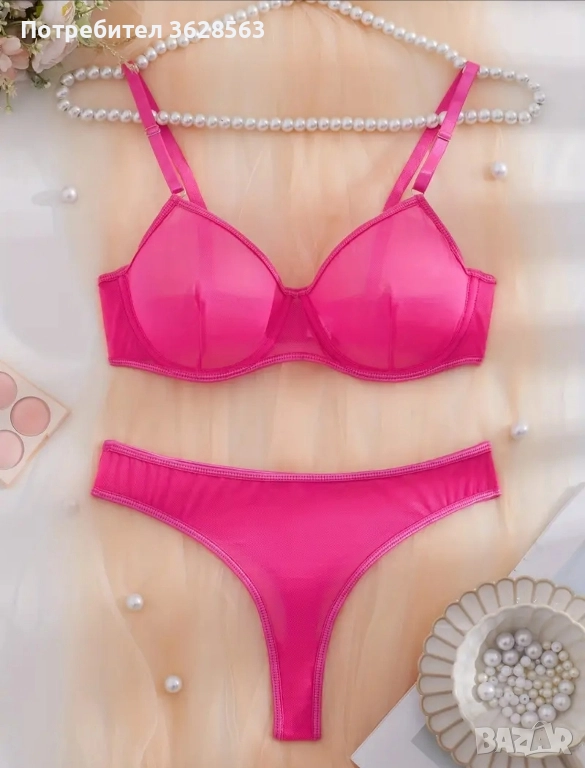 дамски комплект в розово, снимка 1