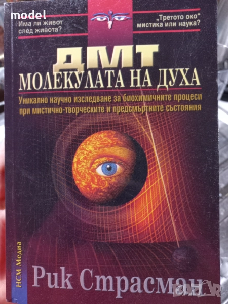 ДМТ молекулата на духа - Рик Страсман, снимка 1
