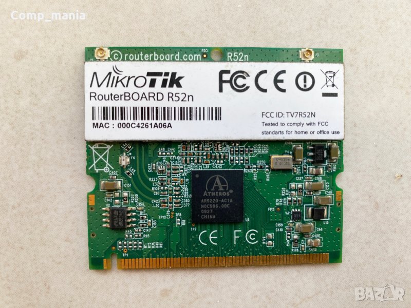 Високомощна MikroTik R52N карта , снимка 1