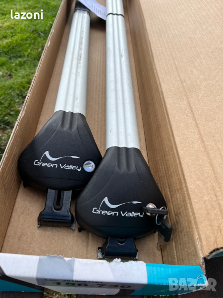 Напречни греди за автомобил багажник,авто бокс,велосипед Green Valey, снимка 1