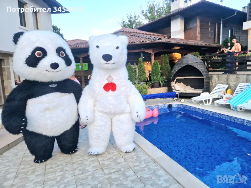 костюм панда , мечка ,стич, снимка 1
