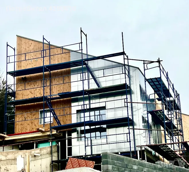 Фасадно скеле, снимка 1