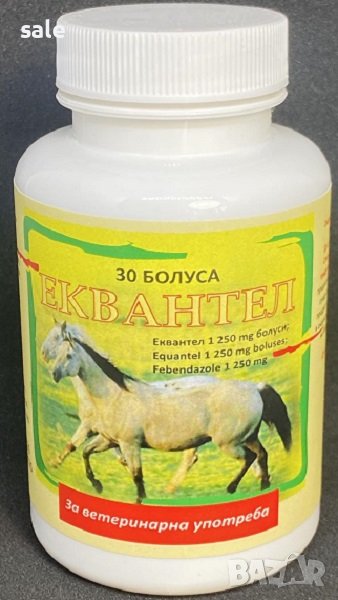 ЕКВАНТЕЛ за коне - 30 болуса, снимка 1