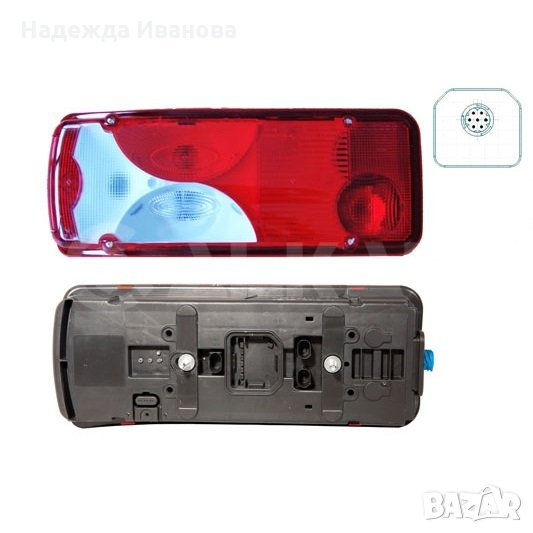 1бр универсален стоп с крушки , 12-24 волта, снимка 1