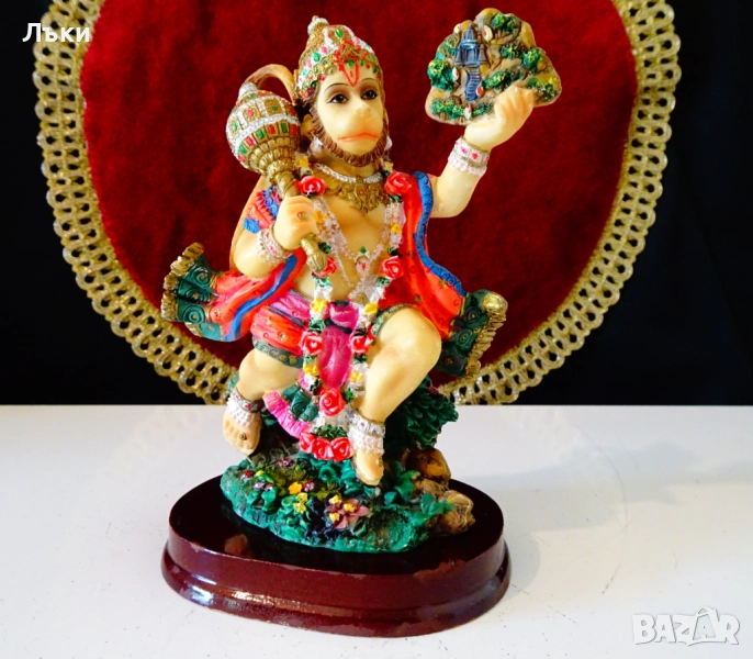 Статуетка Кралят на маймуните Хануман. , снимка 1