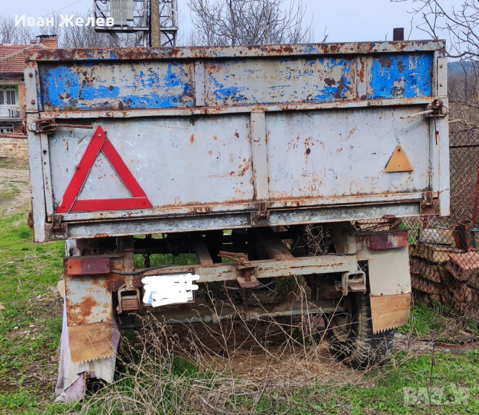 РС4 ремарке самосвал 4 Тона, снимка 1