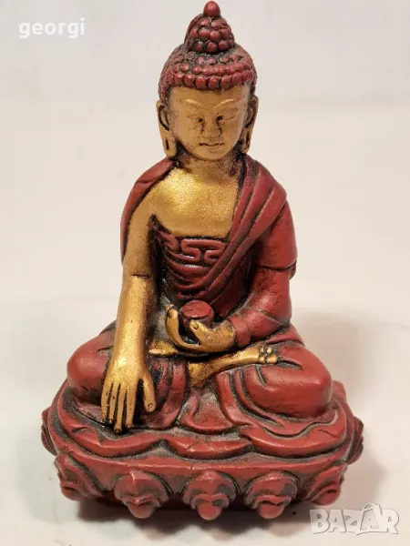 керамична статуетка Седящите Буда  7/2, снимка 1