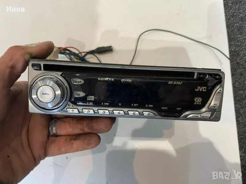 JVC CD PLAYER KD-G202 - радио, снимка 1