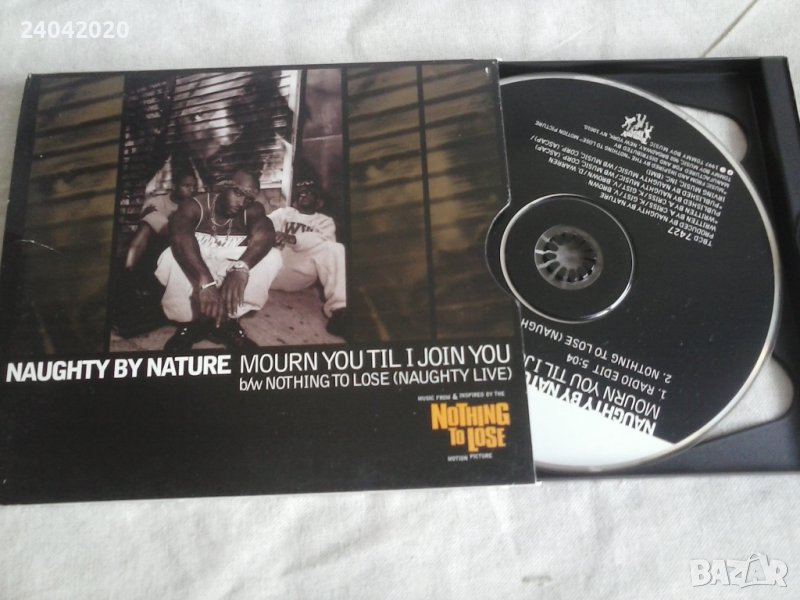 Naughty By Nature – Mourn You Til I Join You CD single, снимка 1
