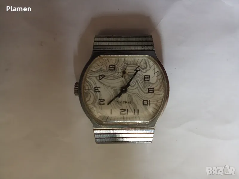 Мъжки ръчен механичен часовник Победа, снимка 1