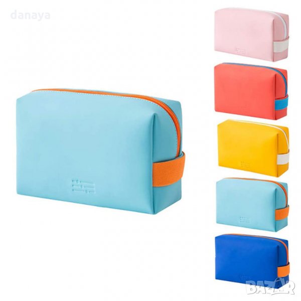 2205 Гумирана козметична чанта за гримове и козметика, снимка 1