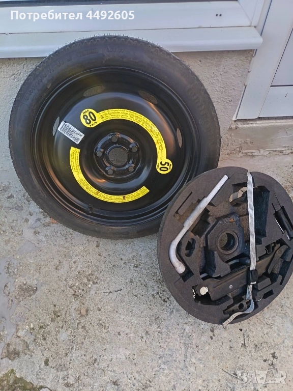 Резервна гума 18” за VW Golf 5 plus, Passat., снимка 1