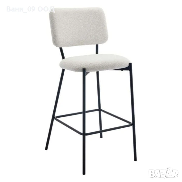 Бар стол с облегалка, снимка 1