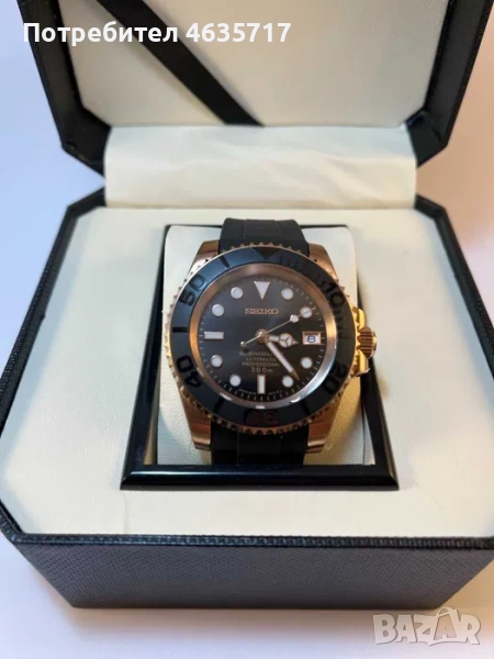 Часовник Seiko Yacht-Мaster Rose Gold (mod), снимка 1