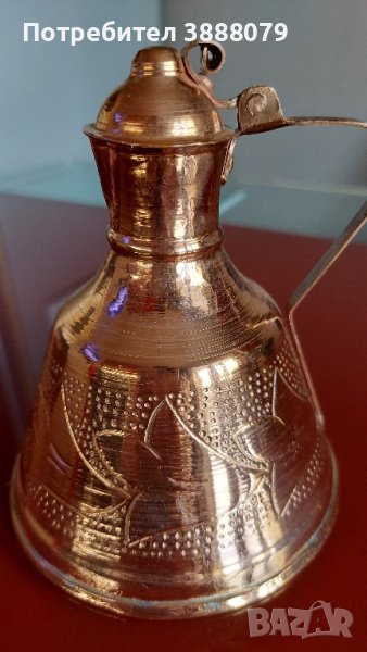 Стар албански меден гюм , снимка 1