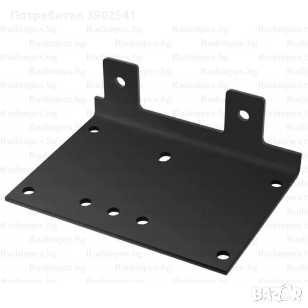 Универсална стоманена планка за монтаж на лебедка от 2000lbs-4500lbs, снимка 1