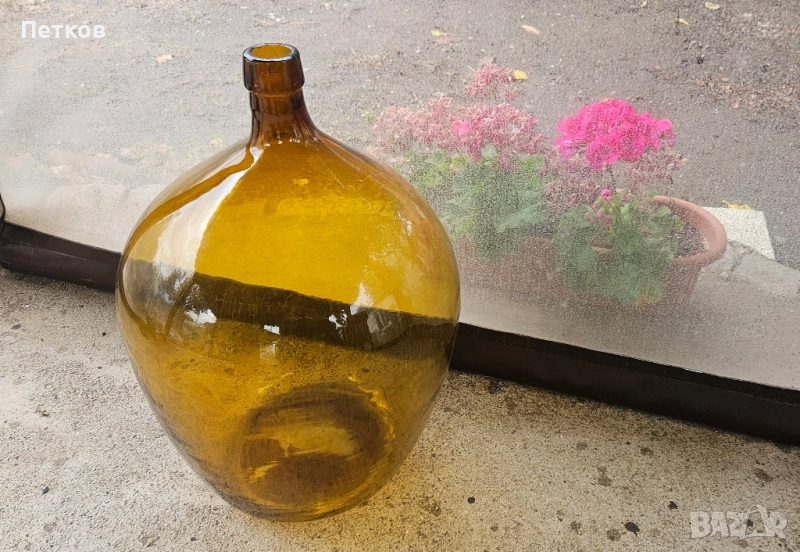 Стъклена бутилка 15 литра , снимка 1