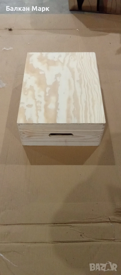Дървена кутия 40 х 30 х 14 см.,с дефект – нова, снимка 1