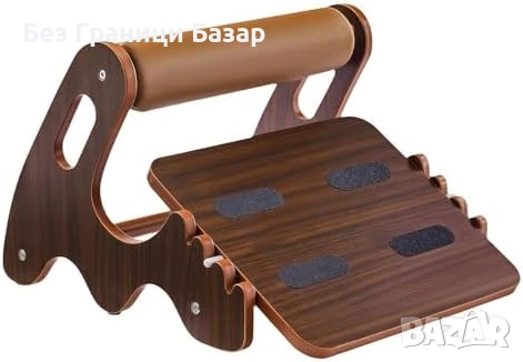 Нова Регулируема дървена поставка за крака – ергономичен дизайн, 3 нива, снимка 1